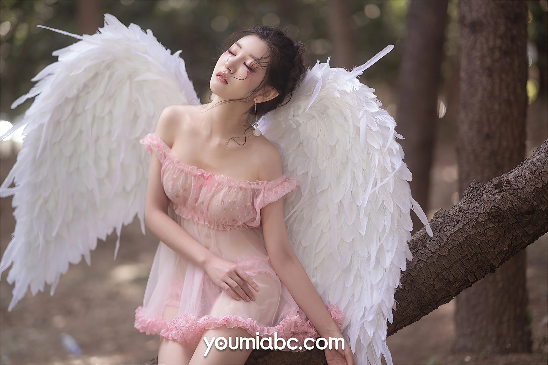 YouMi尤蜜 - 2021.04.14 粉天使 沈梦瑶 2