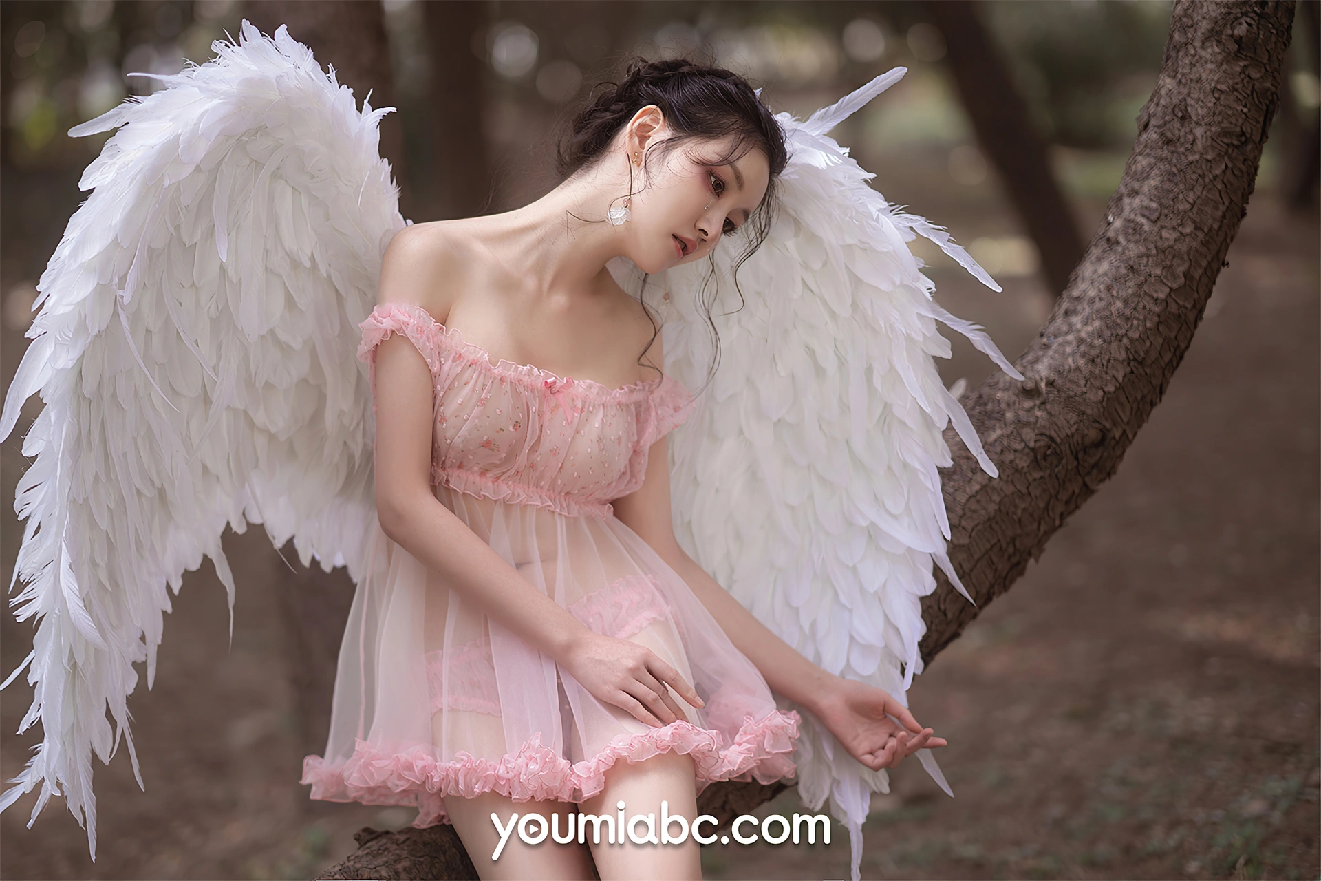 YouMi尤蜜 - 2021.04.14 粉天使 沈梦瑶 3